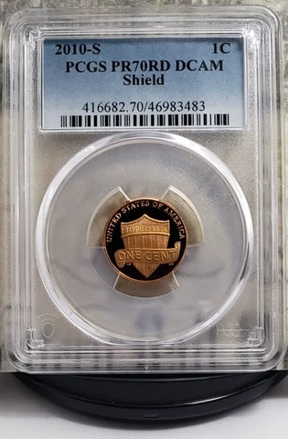 2010-S Lincoln Shield Cent - PCGS PR70DCAM - Top Grade!!! Cover