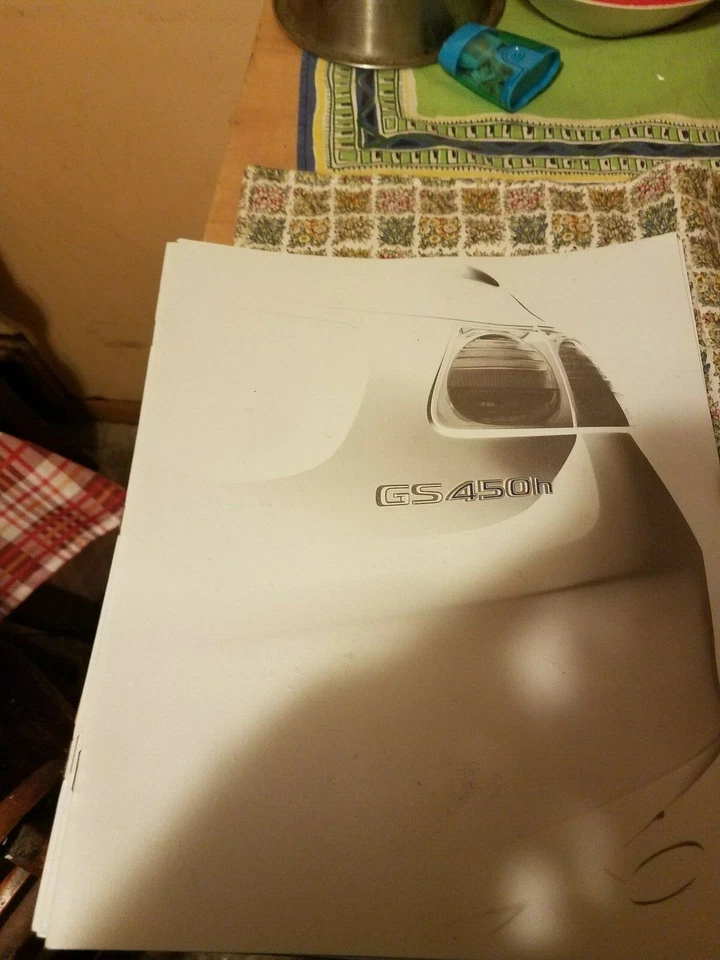 lot of 3 2007 Lexus GS 450H  Brochures - Image 1 of 1