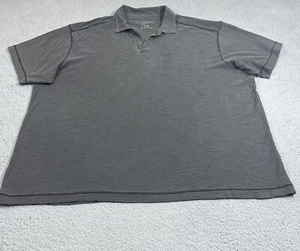 Calvin Klein Jeans Shirt Men's 3XT Gray Chambray Short Sleeve Contrast Stitching - Picture 1 of 17