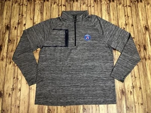 Levelwear PARIS Saint Germain 1/4 Zip Soccer Futbol Club Mens Long Sleeve XL - Picture 1 of 7