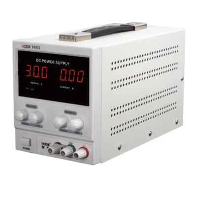 3003 30V 3A Adjustable 3 LED Display Single Output Desktop DC Power Supply - Image 1 of 4