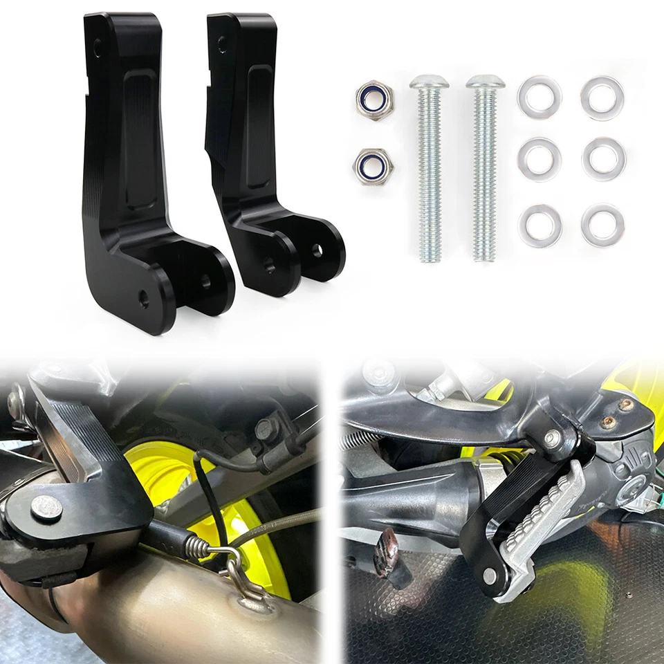 Подходит для Kawasaki Concours 14/1400GTR 2008-2022 Нижние Кронштейны для Подножек Пассажира - Изображение 1 из 4