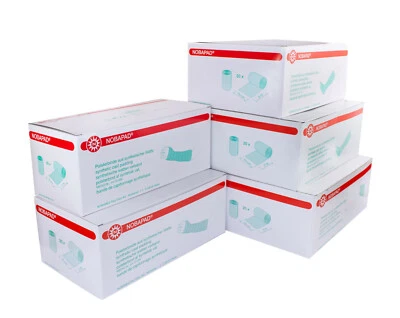 Noba Nobapad Polsterbinden aus synthetischer Watte | Polsterwatte | 20 Rollen