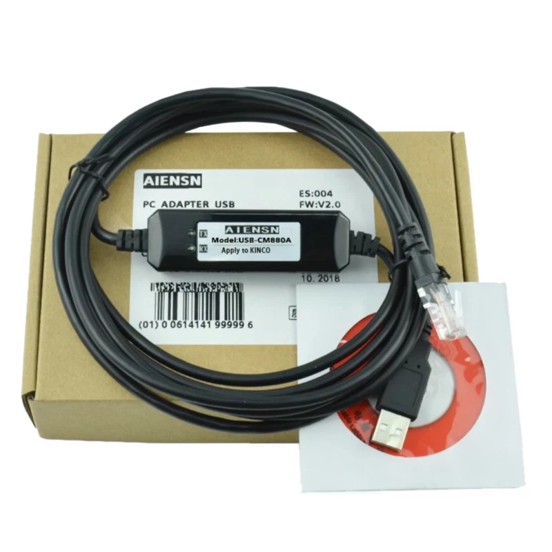 1pcs USB-CM880A for Kinco CM880A/B/C Driver Debugging Cable Data Cable - Image 1 of 2