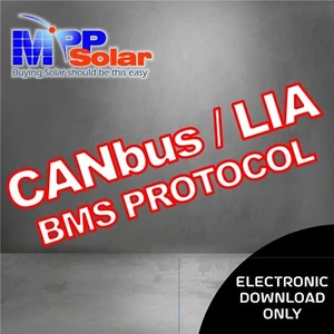 Inversores solares MPP PROTOCOLO CANBUS LIA BMS - Imagen 1 de 2