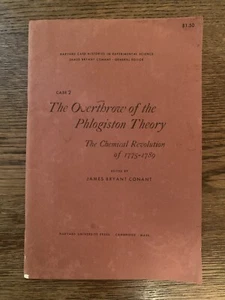 OVERTHROW OF THE PHLOGISTON THEORY, JAMES BRYANT CONANT, editor - Imagen 1 de 6