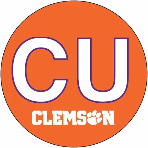 CLEMSON 4" BLOCK LETTER MAGNET-CLEMSON TIGERS CAR MAGNET-NEW FOR 2016! Cover