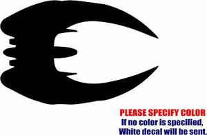 Battlestar Galactica Cylon Raider Grafik gestanzter Aufkleber Sticker Auto LKW 12" - Bild 1 von 3