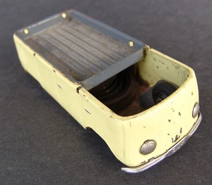 ALTER  DUX BLECH  VW BULLI UNTERTEIL MIT MOTOR, FUNKTIONIERT, ERSATZTEILSPENDER - Bild 1 von 4