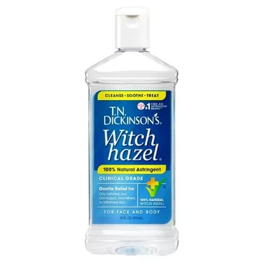 Dickinson's Witch Hazel Cleansing Astringent, 16 Fl Oz - Изображение 1 из 4