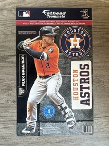 Alex Bregman Astros Fathead Teammate Peel & Stick Wall Decal MLB Official - Picture 1 of 1