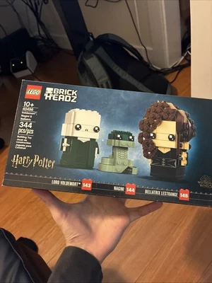 LEGO 40496 Harry Potter Brickheadz Voldemort, Nagini und Bellatrix Wizard World - Image 1 of 2