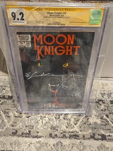 MOONKNIGHT 29 CGC 9.2 SIG N REMARK BY BILL SIENKIEWICZ - Picture 1 of 9