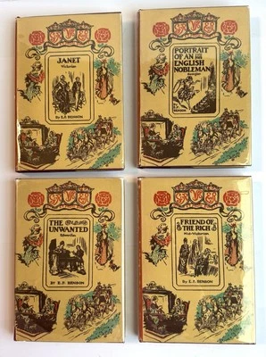 Old London by E.F. Benson, 4 Book Series, Vintage First Edition 1937 Hard Covers - Image 1 of 4