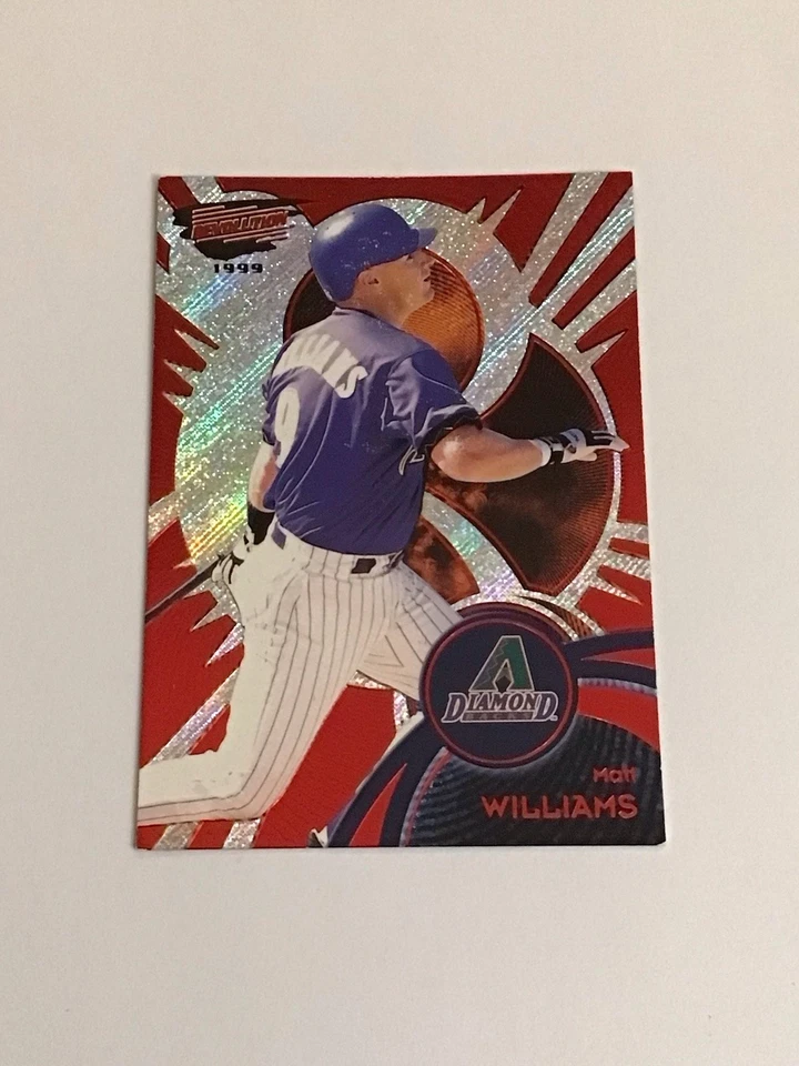 Matt Williams 1999 Revolution Baseball #10 rojo 197/299 Diamondbacks Foto 1 de 4