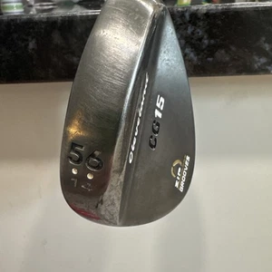 Cleveland CG15 Chrome Zip Grooves 56* Sand Wedge Traction Wedge Flex Steel Shaft - Picture 1 of 15