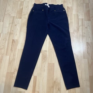 Pantalones elásticos ajustados azules Michael Kors para mujer talla mediana - Imagen 1 de 7