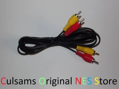 AV Cables Audio Video for Nintendo NES System with 30 Day Guarantee - Image 1 of 4