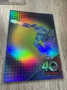 Shockwave 2024 Dynamite Transformers 40th Anniversary Holofoil #37 Robot Mode - Picture 1 of 4