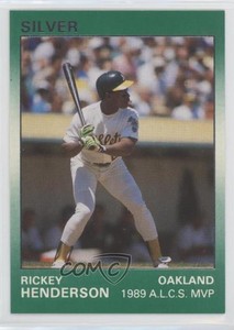 1991 Star Silver /2000 Rickey Henderson #86 HOF