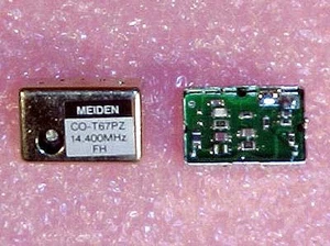 Nuovo oscillatore 14,4 MHz CO-T67PZ TCXO DIP Meiden nuovo (x5 pz) -140dBc 14,40 MHz - Foto 1 di 1