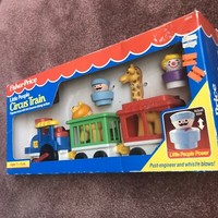 fisher price circus train 1962