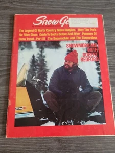 Revista de moto de nieve Snow Goer Polaris de colección marzo 1971 - Imagen 1 de 4