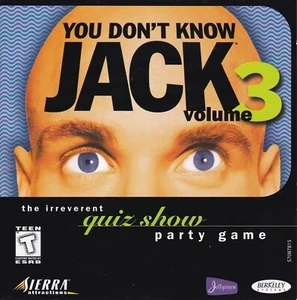 You Don't Know Jack Vol. 3 (Windows/Mac, 1997) *MANUAL AND DISC ONLY* - Picture 1 of 2