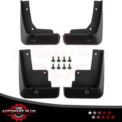 Set of 4 Splash Guards Mud Flaps For 2019-2020 Toyota Avalon XLE V6 3.5L Sedan - Image 1 of 4