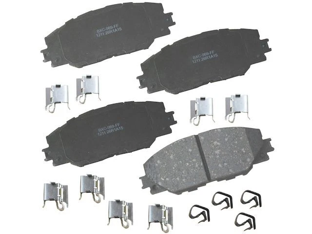 Juego de pastillas de freno delanteras para Pontiac Vibe 2009-2010 2,4 L 4 cilindros CR188JC Foto 1 de 1