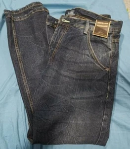 Pantalones de mezclilla Industrialize 34S corte bota IND/076 NUEVOS CON ETIQUETAS para hombre - Imagen 1 de 7