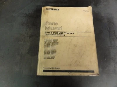 Caterpillar CAT D7H & D7H LGP Tractors Parts Manual   SEBP1896-04 - Image 1 of 4