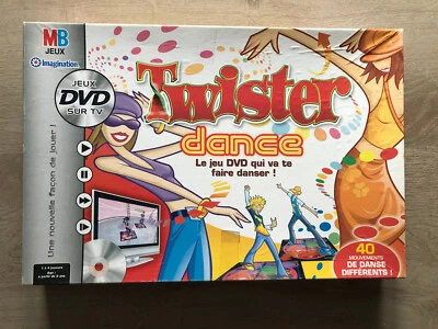 Jeu De Société danse musical 4 joueurs Twister Dance avec DVD COMPLET MB - Photo 1/4