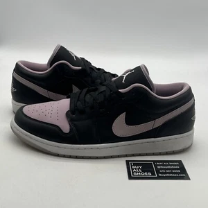 Size 13 - Air Jordan 1 SE Low Black Iced Lilac (DV1309-051) - Picture 1 of 7
