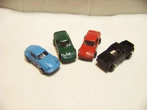 4 coches de juguete Tootsie vintage camión Firebird Porsche Corvette juguetes metal - Imagen 1 de 5