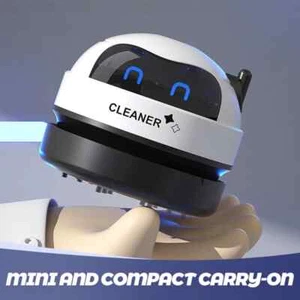 Desktop Vacuum Cleaner Mini Wireless Cleaner Student Stationery Gift Home Clean - Picture 1 of 8
