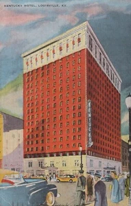 Kentucky Hotel - Louisville, Kentucky - posted linen - Picture 1 of 3