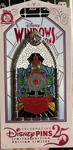 Disney Parks Pin Windows of Attraction Disneyland Railroad Disney Train LE 2500 - Picture 1 of 2