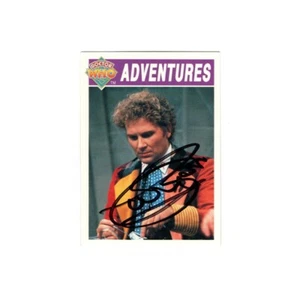 Doctor Who Trading Card Cornerstone #047 Signed by Colin Baker - Foto 1 di 1