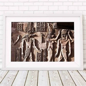 EGYPT - Ancient Hieroglyphics Poster Picture Print Size A5 to A0 **FREE DELIVERY - Picture 1 of 14