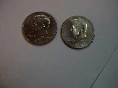 Medio dólar D & P Kennedy 1996 de BU Bank Rolls ¡BONITAS MONEDAS! Envío y devolución gratis! Foto 1 de 4