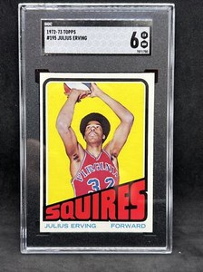 1972-73 Topps #195 Julius Erving (RC)