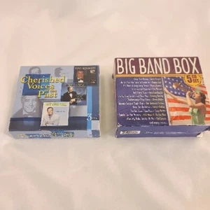 BIG BAND BOX - 5 CD SET - Salute to the Swing Era And Cherished Voices 3 CD SET - Picture 1 of 15