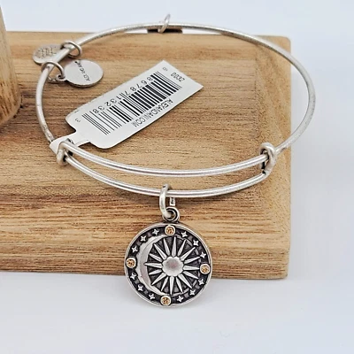Pulseira Alex and Ani Cosmic Balance II – Acabamento em Prata Rafaeliana - Imagem 1 de 4