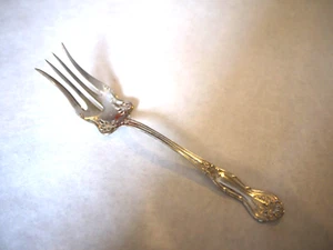 W. F. MFG. CO. , marked Silverplate Serving Fork. 8" - Picture 1 of 4
