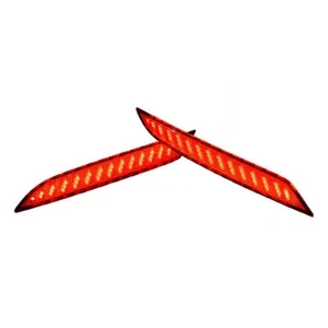 LED Rear Bumper Reflector Fog Brake Turn Indicator Lights For VW Golf 7.5 18-20 - Picture 1 of 5