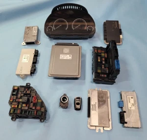 2009-2012 BMW 750i - Engine Control, Ignition Switch & Full System Module Set - Picture 1 of 19