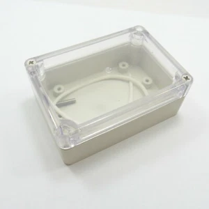 Wasserdichte PVC Outdoor Anpassbare Wetterfeste Abzweigdose Kunststoff Hellgrau - Bild 1 von 5