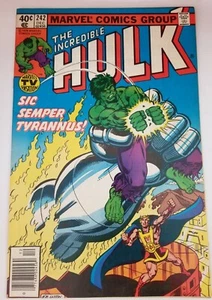 The Incredible Hulk #242 (Marvel Comics, 1979) Tyrannus, GD - Imagen 1 de 1