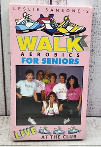 Vintage 1991 Leslie Sansone's Walk Aerobic für Senioren Live at the Club VHS - Bild 1 von 6